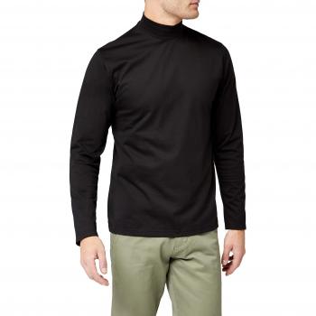 Trigema Langarmshirt Herren 637509, Schwarz, XL