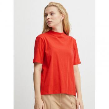 ICHI Regular Fit Bluse 20112704 Rot