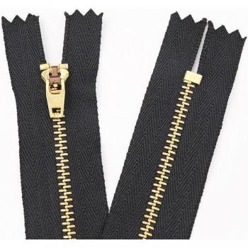 DIY Sewing Open-End Metal Zipper, 8-18cm, Pearl Slider, Multi-Color, #5