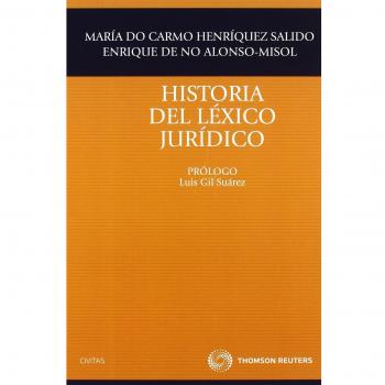 Historia del léxico jurídico (Tapa dura).
