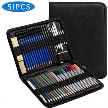 Creative Palette 51-Piece Sketching Supplies