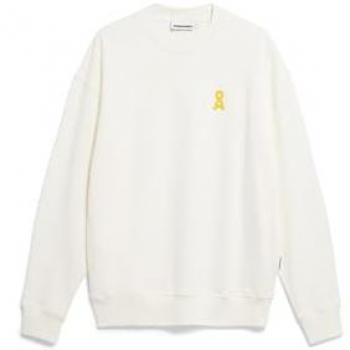 ARMEDANGELS Emaal Crewneck – weißes Oberteil, Herr, XXL