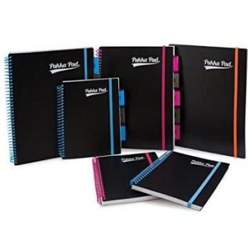 Pukka Pads 7663-PPN A5 Neon Jotta Notepad (Pack of 3)
