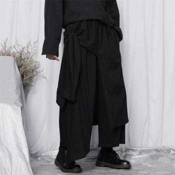 Men's Japanese Niche Designers Casual Wide-Leg Pants