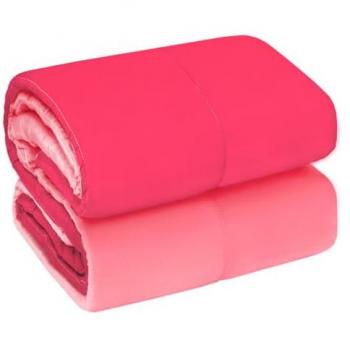 Piumone Invernale Double Face 250 gr Fuxia Matrimoniale Made In Italy