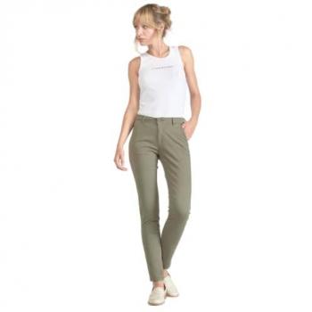 Chino kaki vert en coton – modèle Dyli3