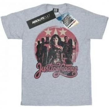 T-shirt Homme Justice League DC Comics Film Pose de Groupe