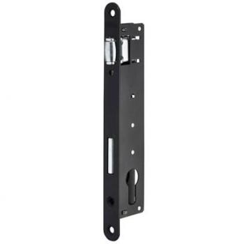 Porte battante : Serrure encastrable Thirard 22 mm Noir
