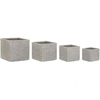 Maceta Elegante Set 4 44,5x44,5x42,5