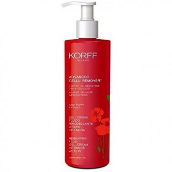 Korff advanced cellu remover gel crema rimodellante anticellulite 250 ml