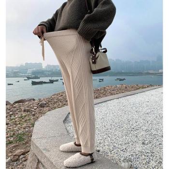 Leggings d'hiver en velours pour femmes enceintes