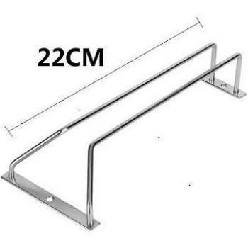 Chrome Glass Cup Hanger with Screws