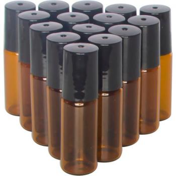 Botellas de vidrio portátiles con rodillo 5/10ml