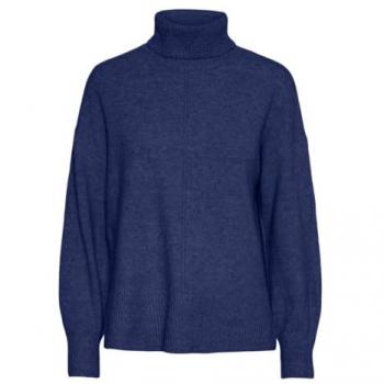 Jersey de mujer Pieces Malou con cuello alto