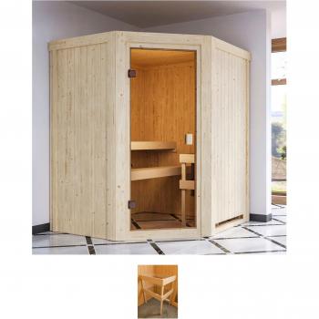 Karibu Sauna Fausin Naturbeige