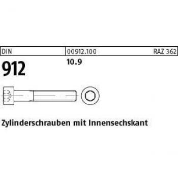 Zylinderschraube M3 x 6 10.9 500 Stück