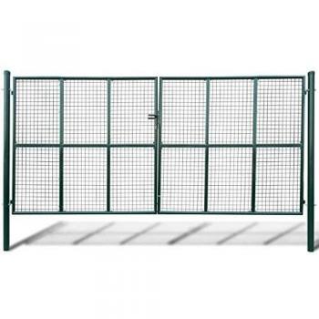 Cancello Metallico per Giardino 415 x 250 cm / 400 x 200 cm