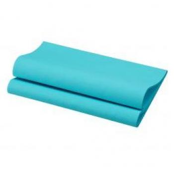 Dunisoft Serviette Bio Mint Blau 40 × 40 cm – 60er Pack