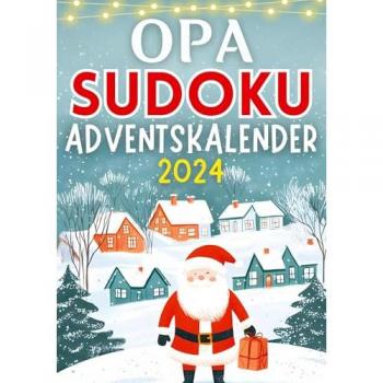 Opa Sudoku Adventskalender 2024 Weihnachtsgeschenk