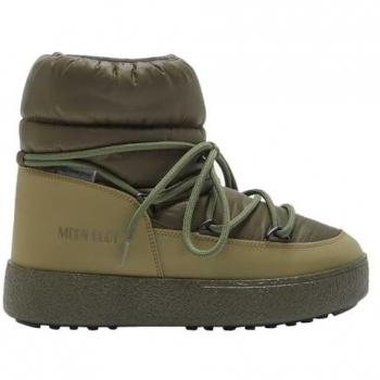 Moon Boot Schneeschuhe Jtrack Low Nylon Wp 34300300003 Khakifarben 32 Unisex Kinder