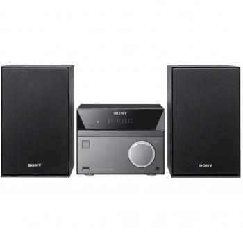 Micro‑HiFi System Sony CMT‑SBT40D – 40 W, CD, Bluetooth, NFC, USB (Schwarz)