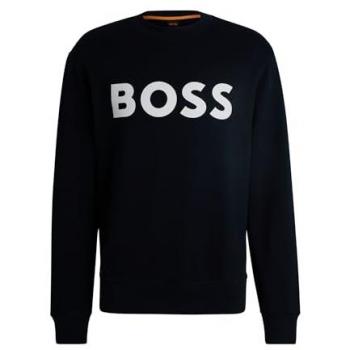 BOSS ORANGE WeBasicCrew Sweatshirt für Herren, Rundhalsausschnitt, Größe XL, dunkelblau
