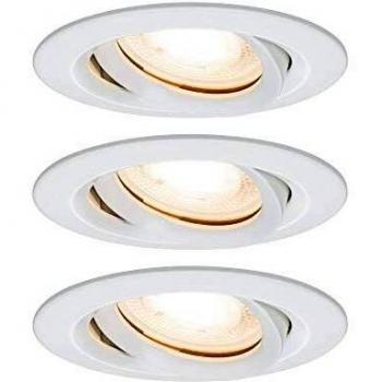 Spot encastré dimmable Paulmann Nova 7W IP65 blanc