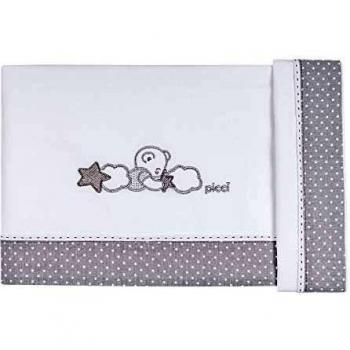 Set Lenzuola Carrozzina Picci Mambo 3 pz Grigio