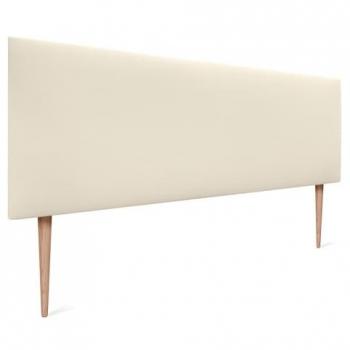 Dhome cabecero tapizado 135x105 cm vainilla para camas 120/135