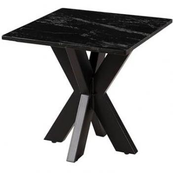 Marmo Nero Tavolino Salotto Barcelona 55x55