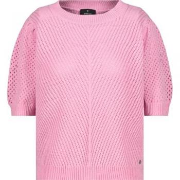 Monari Damen Pullover in Rosenfarbe, Größe 42 – Modell 409270