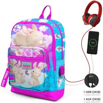 Sunset Sloth Smart USB Backpack
