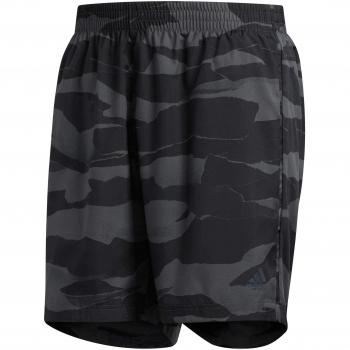 Adidas Performance Herren Laufshorts Camouflage Run it schwarz/grau (718) XXL