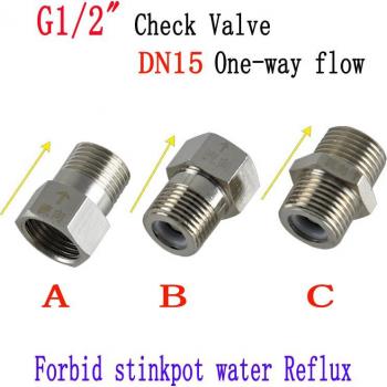 1/2 DN15 One-Way Valve for Water Systems