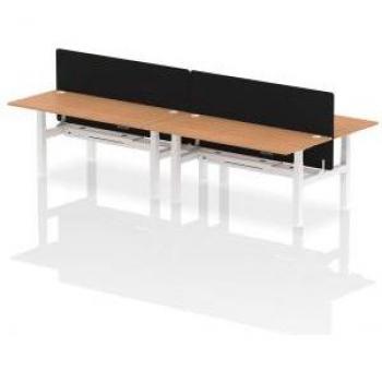 Air Office Bench 4‑Person Height‑Adjustable – 1800×800 mm