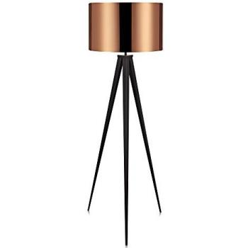 Lampadaire trépied en métal