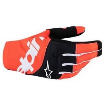 Alpinestars Guantes Techstar para Cross Negro-Naranja