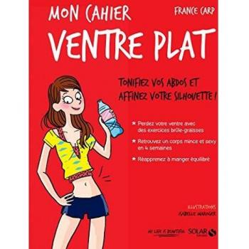 Mon cahier ventre plat Avec 12 cartes power motivation Grand Format