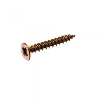POZI CHIPBOARD SCREWS YELLOW 3.5 X 25 MM (pack of 1200)
