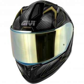 Casco integrale Givi 50.9 Enigma Nero Titanio Oro taglia XL