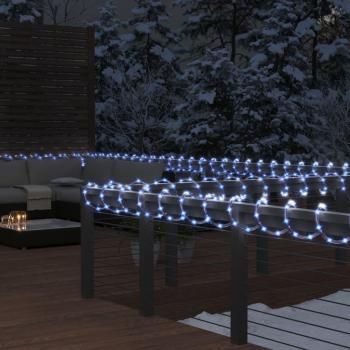 VidaXL 5m Cold White LED Rope Lamp – 120 LEDs, Durable PVC
