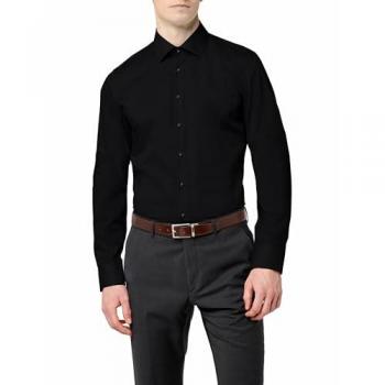 Camisa Kent Seidensticker Negra