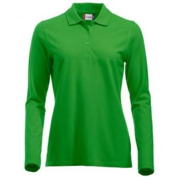 Polo long-sleeve Marion pour femmes Clique