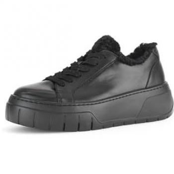Gabor Damen Sneaker Plateau Schwarz 38,5