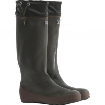 Khaki Medium Packable Rain Boots with Storage Bag