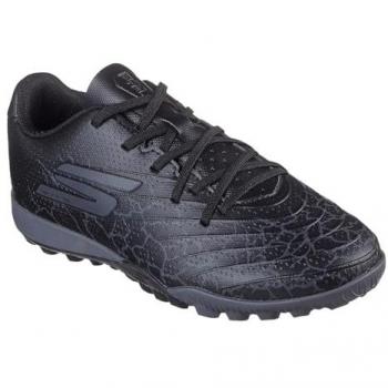 Tênis Skechers SKX_1.5 Jr Youth Preto/Prateado Tamanho 38