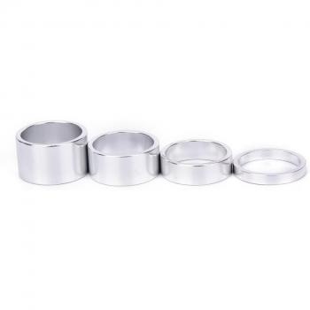 Aluminium 4 pièces – Ensemble 20 mm : potence et entretoises pour vélo de route