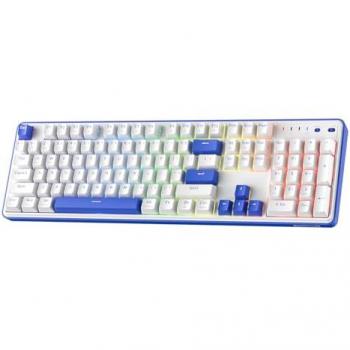 Redragon 685 Pro 104-Key Wireless RGB Gaming Keyboard, 3‑Mode, Hot‑Swap Red Switches, Gasket Design