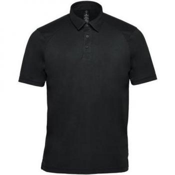Polo sportiva nera Stormtech Milano 3XL