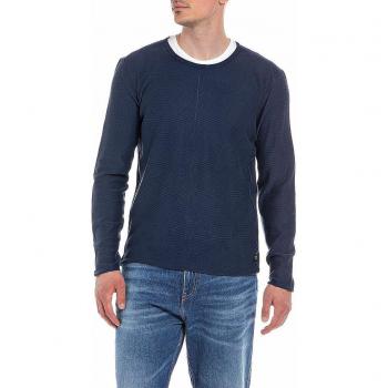 REPLAY Strickpullover blau | M